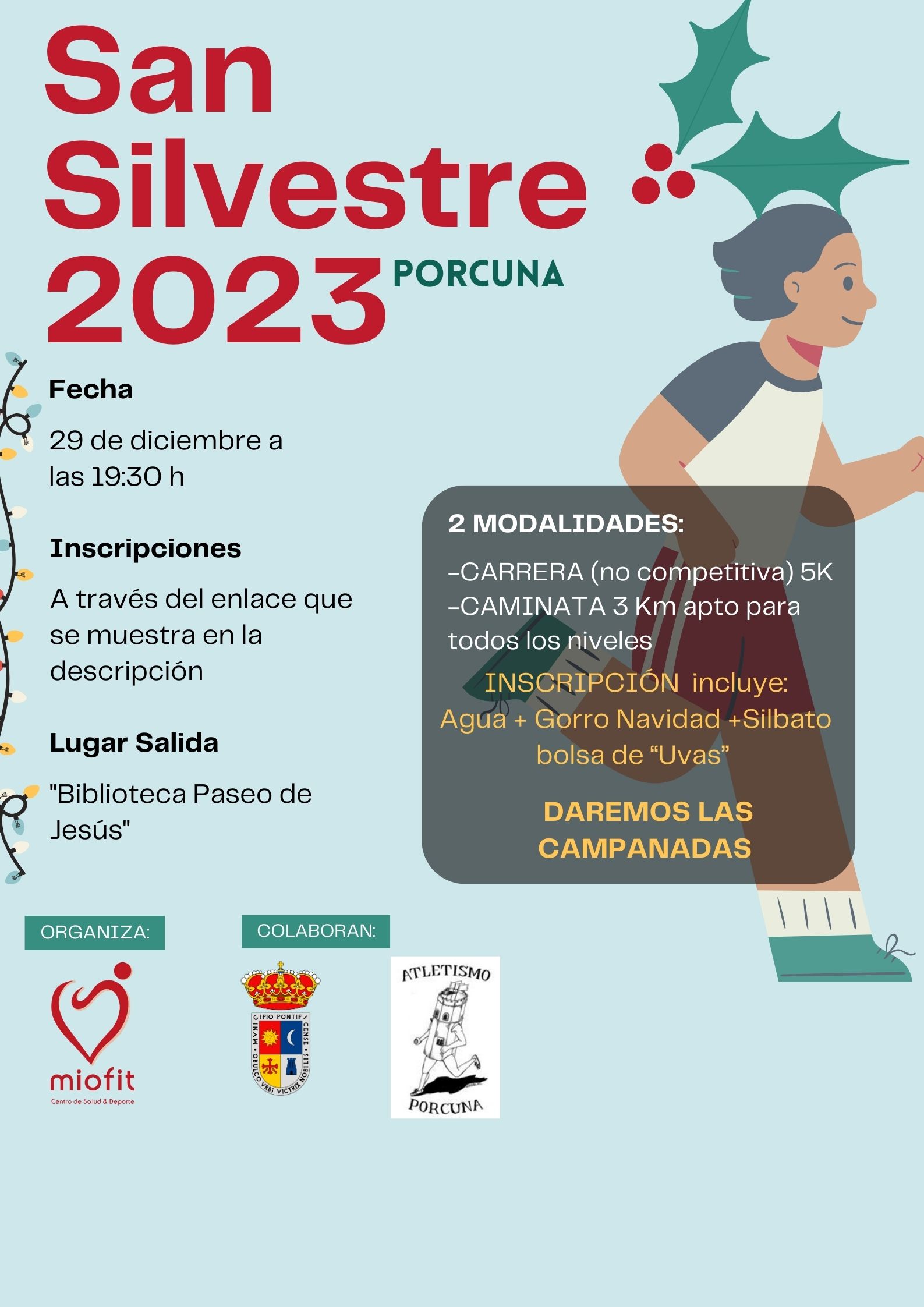 San Silvestre para todos en Porcuna 2023