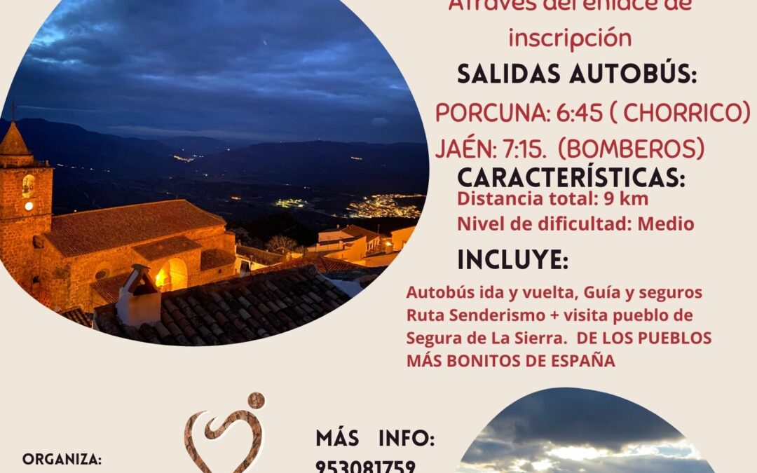 Ruta de Senderismo: «Los Estrechos (Orcera) Segura de la Sierra»