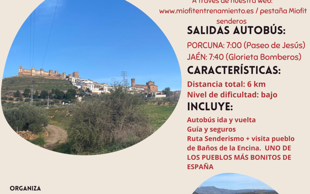 Yacimiento de Peñalosa- Embalse de rumbar – Baños de la Encina