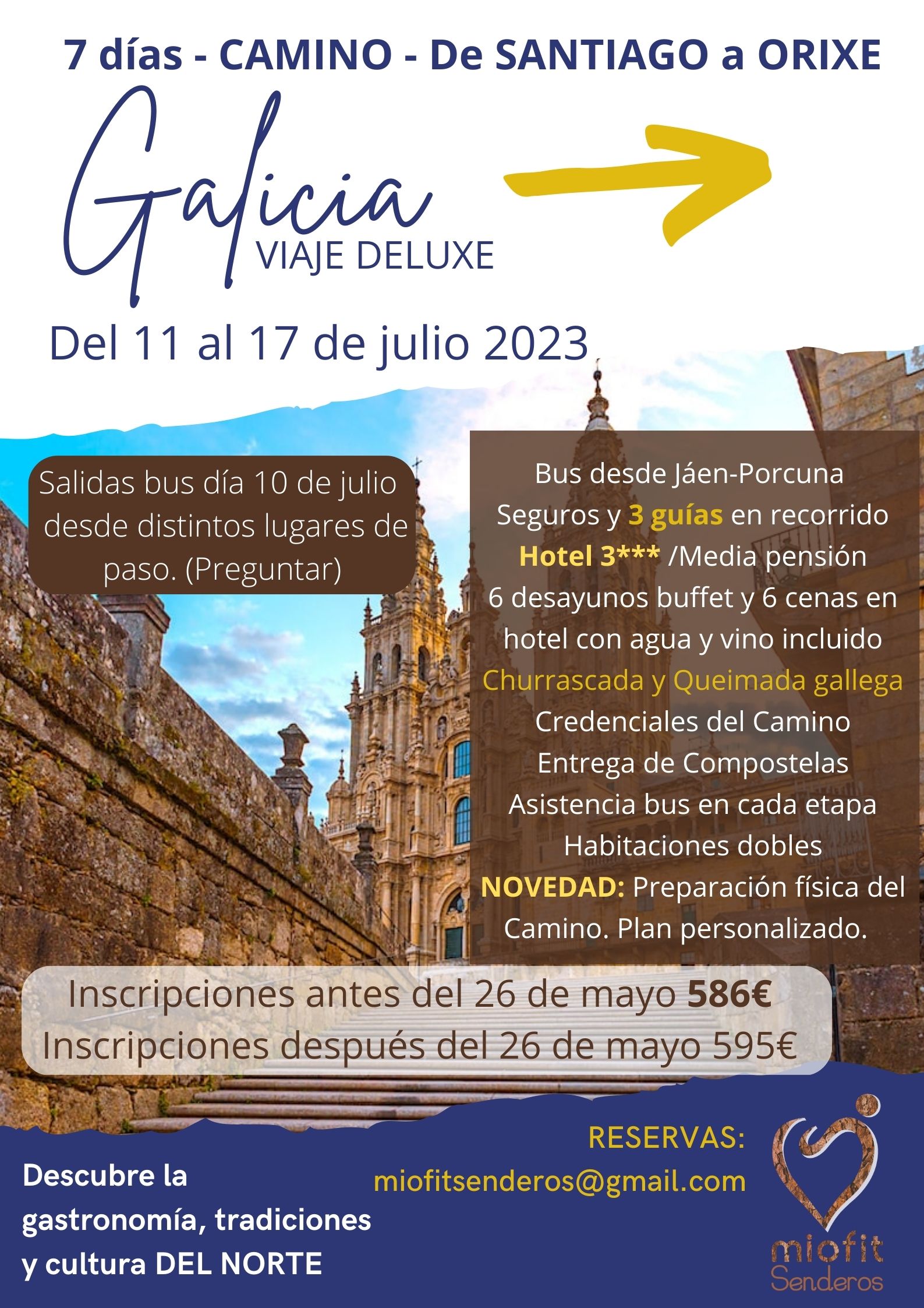Camino de Santiago a ORIXE