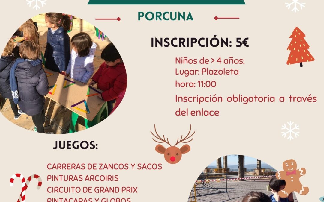 V FESTIVAL NAVIDEÑO PARA NIÑOS EN PORCUNA