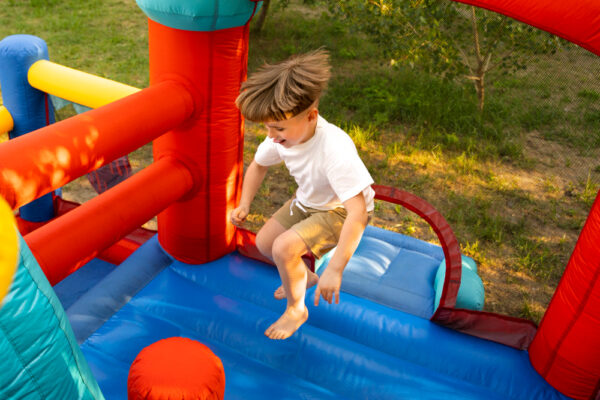 Colchoneta de castillo hinchable 4x4 metros