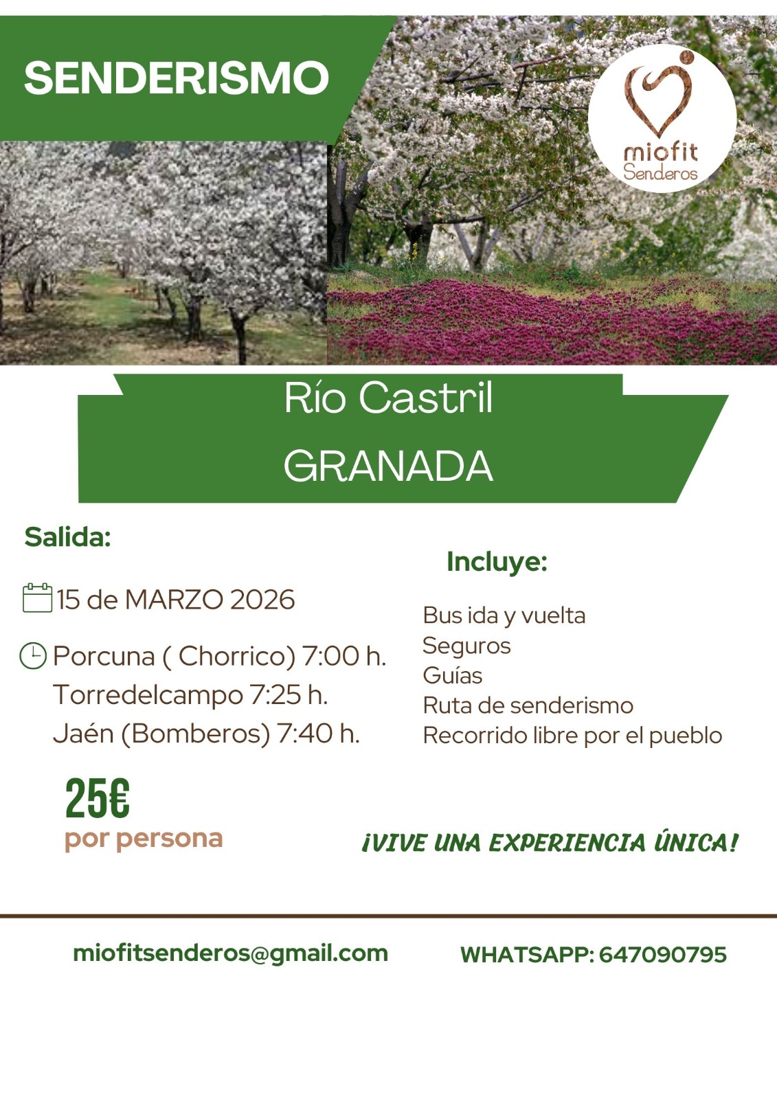 Ruta de senderismo Río Castril en Granada - 15 de Marzo (INSCRIPCIONES ABIERTAS) - Imagen 2